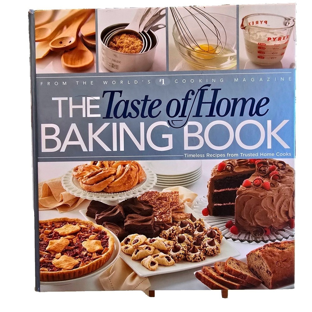 Taste‎ of Home Baking Book Cookbook 2007 Ring Binder Flaps 725+ Recipes 1st Ed